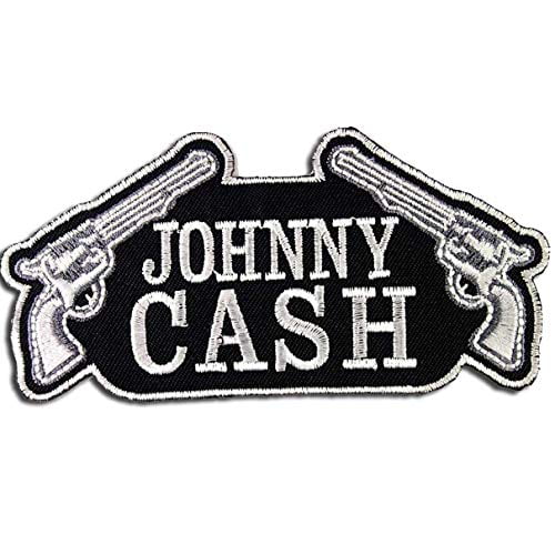 Johnny Cash Patch Johnny Cash Iron On Patch Johnny Cash Iron On Patches Patches For Jackets Iron On Patch Music Patches